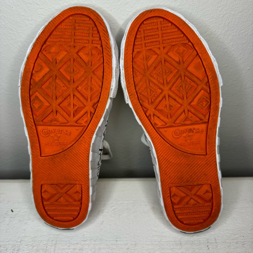 CONVERSE Chuck Taylor Sneakers 70 Hi UNT1TL3D Egret/White/Mandarin Youth Size 1 - Picture 10 of 10